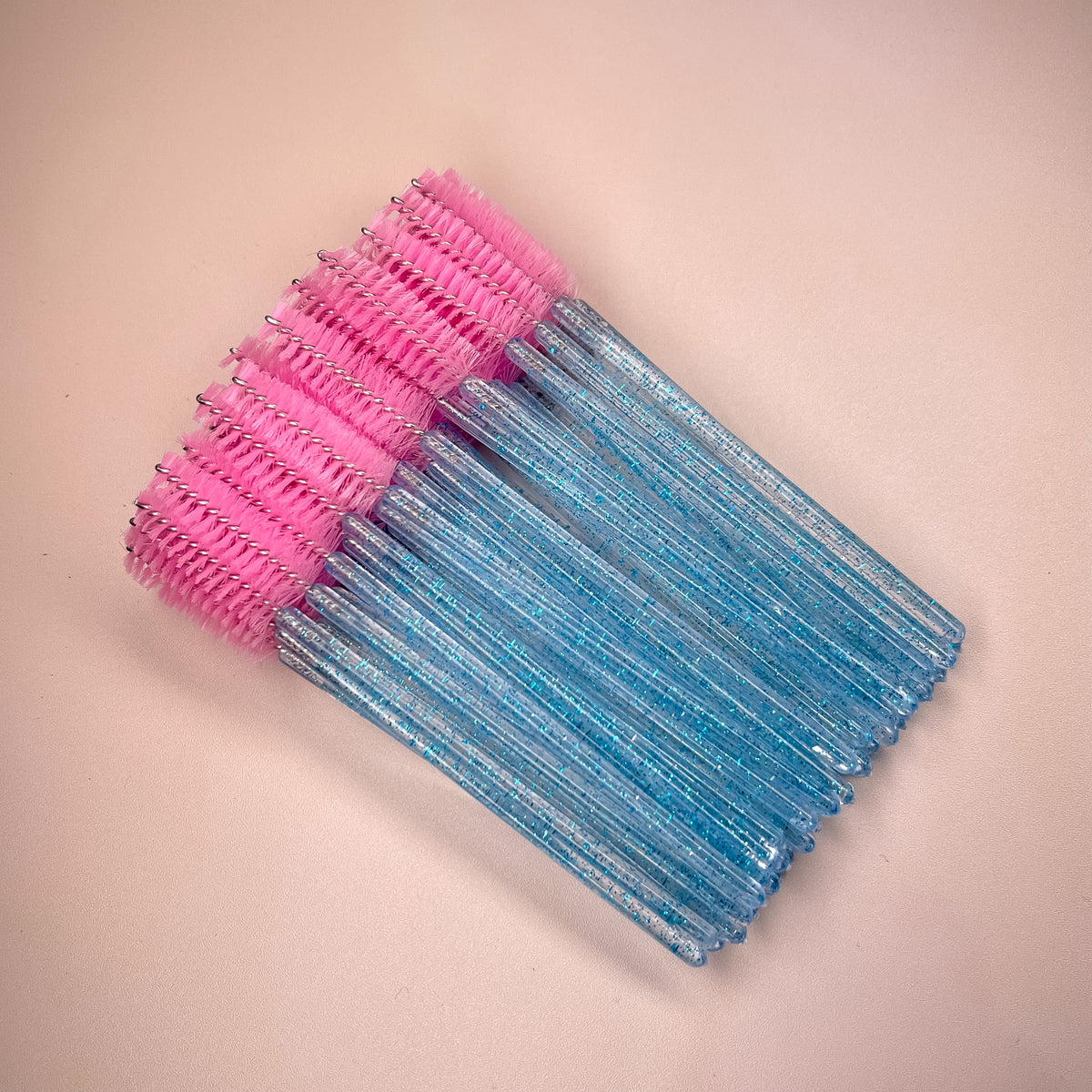 Pink &amp; Blue Glitter Lash Wands