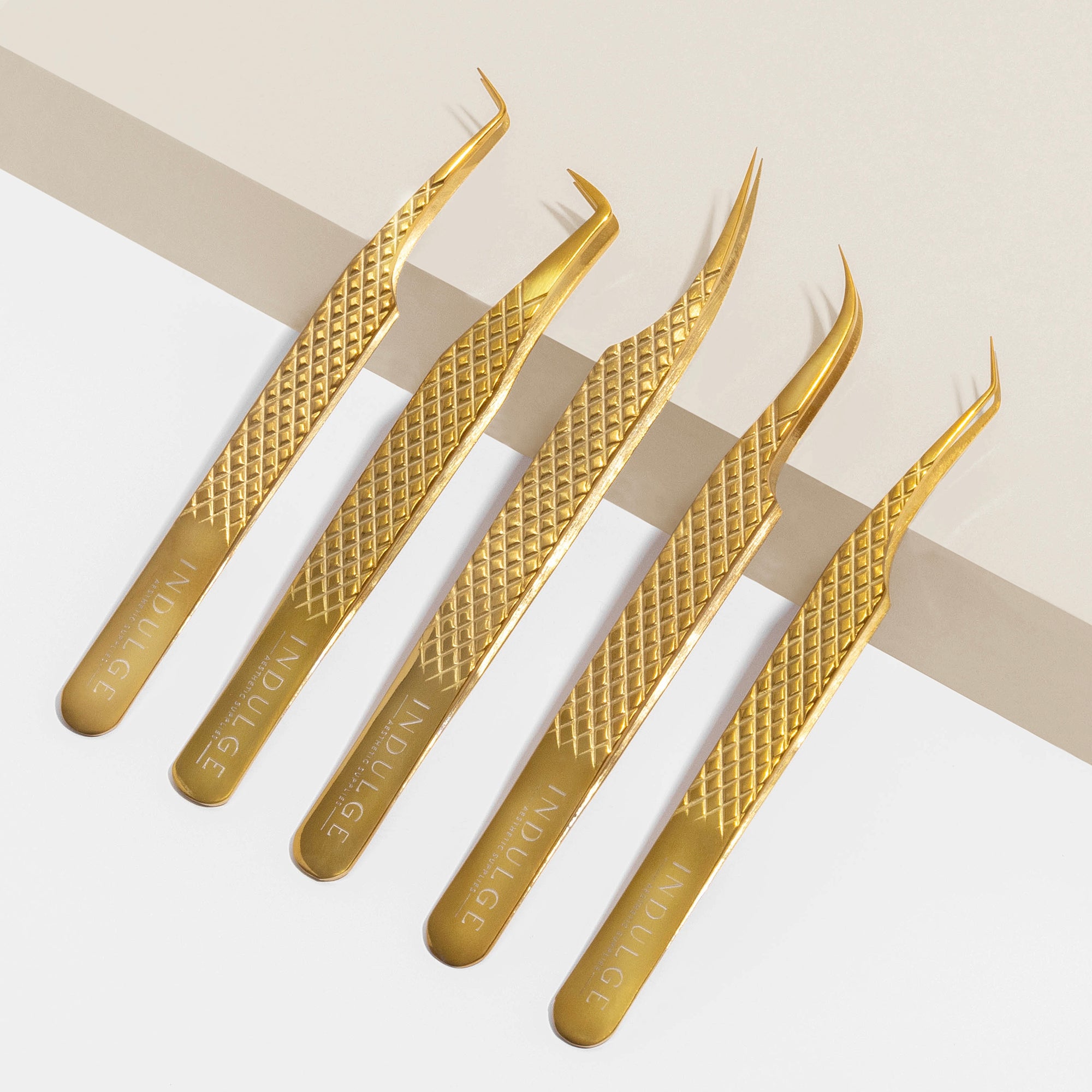 Complete Gold Luxe Tweezer Collection